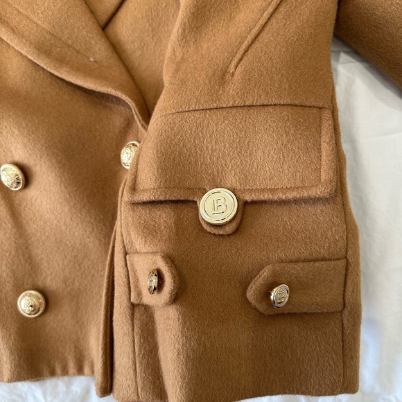 Brand new « BALMAIN » short wool jacket size large - Picture 4 of 7